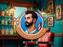 遊戲Barber Shop Hair Salon Sim在線