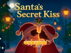 遊戲Santa's Secret Kiss在線