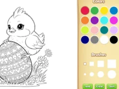 遊戲Easter Coloring Book for Kids在線