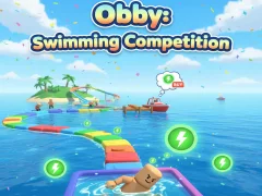 遊戲Obby: Swimming competition在線