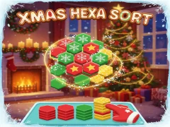 遊戲Xmas Hexa Sort在線