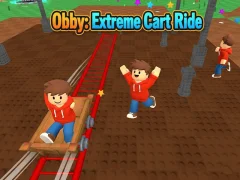 遊戲Obby: Extreme Cart Ride在線