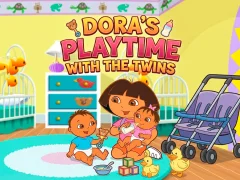 遊戲Dora the Explorer Dora's Playtime with the Twins在線