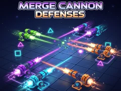 遊戲Merge Cannon Defenses在線