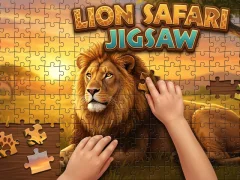 遊戲Lion Safari Jigsaw在線