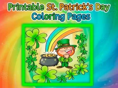 遊戲Printable St Patricks Day Coloring Pages在線
