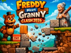 遊戲Freddy Meet Granny Clash 2026在線