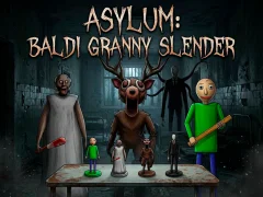 遊戲Asylum: Baldi Granny Slender在線