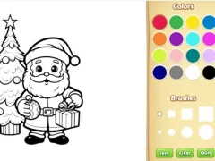 遊戲Christmas Coloring Book For Kids在線