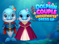 遊戲Dolphin Couple Underwater Dress Up在線