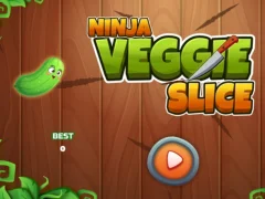 遊戲Ninja Veggie Slice在線