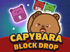 遊戲Capybara Block Drop在線