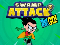 遊戲Teen Titans Go ! Swamp Attack在線