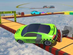 遊戲Real Impossible Sky Tracks Car Driving在線