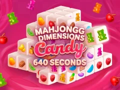 遊戲Mahjongg Dimensions Candy 640 seconds在線