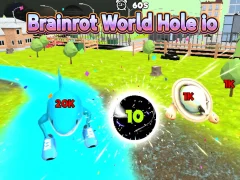 遊戲Brainrot World Hole io在線