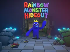 遊戲Rainbow Monster Hideout 3D在線