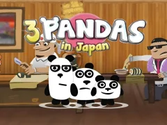 遊戲3 Pandas In Japan HTML5在線