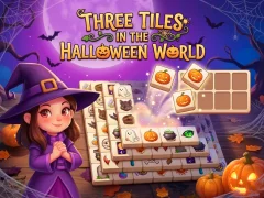 遊戲The Three Tiles in the Halloween World在線