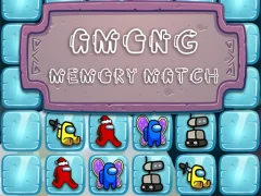 遊戲Among Memory Match在線