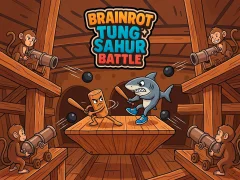 遊戲Brainrot Tung Sahur Battle在線