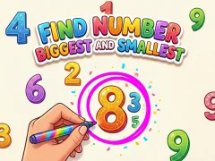 遊戲Find Number Biggest and Smallest在線
