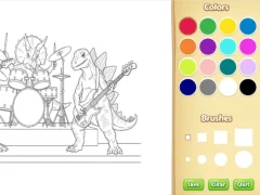 遊戲Dinosaur Coloring Book For Kids在線