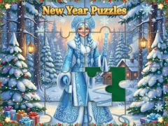 遊戲New Year Puzzles在線