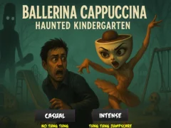 遊戲Ballerina Cappuccina Haunted Kindergarten在線