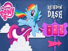 遊戲Rainbow Dash's Cloud Bump在線