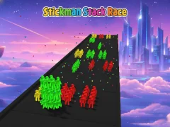 遊戲Stickman Stack Race在線