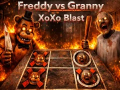 遊戲Freddy vs Granny XoXo Blast在線