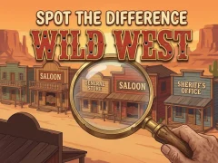 遊戲Spot The Difference Wild West在線