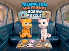 遊戲Talking Tom and Friends Jigsaw Puzzle在線