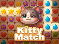 遊戲Kitty Match 3在線