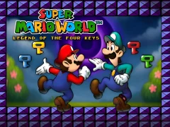 遊戲Super Mario World Legend of the Four Keys在線