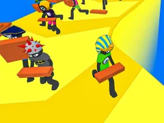 遊戲Stickman Planks Fall在線