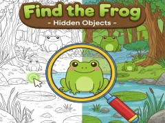 遊戲Find the Frog Hidden Objects在線