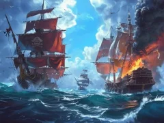 遊戲Pirate Ships: Build and Fight在線
