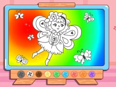 遊戲Coloring Book: Floral Dance在線