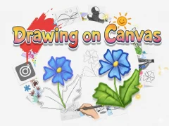 遊戲Drawing on Canvas在線