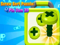 遊戲Screw Sort Puzzle: Pin Jam 3D在線