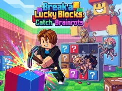遊戲Break a Lucky Blocks: Catch Brainrots在線