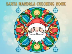 遊戲Santa Mandala Coloring Book在線
