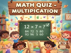 遊戲Math Quiz - Multiplication在線