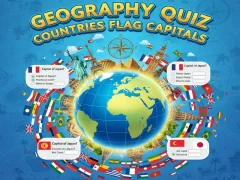 遊戲Geography Quiz Countries Flag Capitals在線