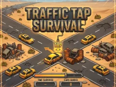 遊戲Traffic Tap Survival在線