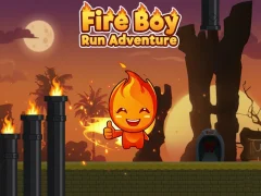 遊戲Fire Boy Run Adventure在線