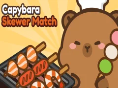 遊戲Capybara Skewer Match在線