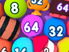 遊戲Bubble Merge 2048在線